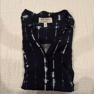 Anthropologie cloth & stone Tie-Dye Button Down Shirt